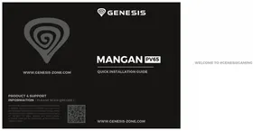 Notice Genesis MANGAN PV65 Contrôleur