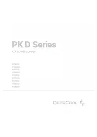 Notice DeepCool PK650D Alimentation PC