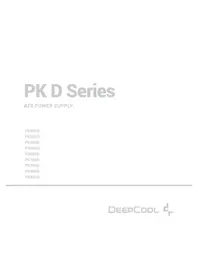 Notice DeepCool PK550D Alimentation PC