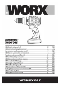 Notice WORX WX354.9 Visseuse