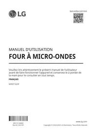 Notice LG MVEF1323F Autres appareil de cuisine