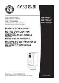 Notice Hoshizaki DCM-120KE-HC Tireuse à bière