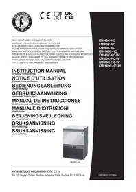 Notice Hoshizaki KM-60C-HC-W Machine à glaçons