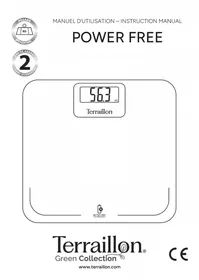 Notice TERRAILLON POWER FREE Balance