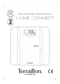 Notice TERRAILLON X-LINE CONNECT Balance