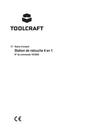 Notice Toolcraft TPS-900 Machine de soudure