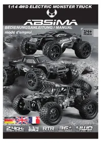 Notice Absima POWER 14002 Jouet radiocommandé