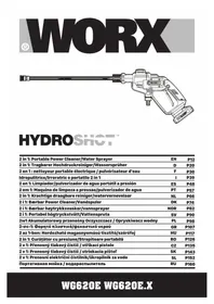 Notice WORX HYDROSHOT WG620E.4 Nettoyeur haute pression