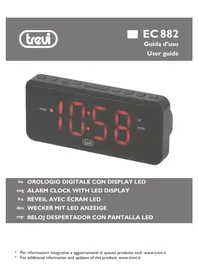 Notice Trevi EC 882 Radio-réveil