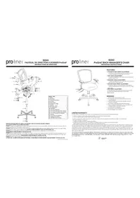 Notice ProLine II PROGRID 92343 Chaise
