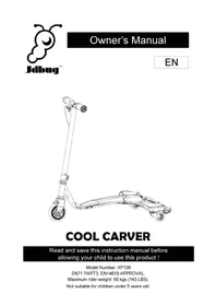 Notice JD Bug COOL CARVER Scooter