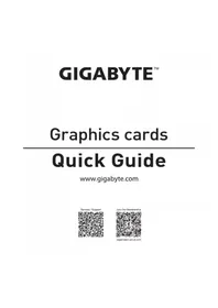 Notice GIGABYTE RADEON RX 7800 XT GAMING 16G Carte graphique