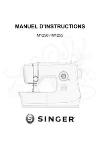 Notice SINGER M1255 Machine à coudre