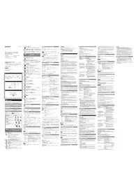 Notice SONY SBAC-US20 Mémoire Flash