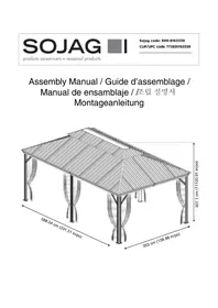 Notice Sojag MESSINA Tente