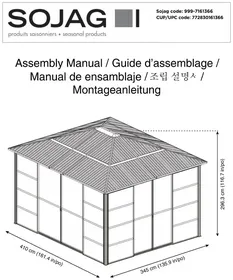 Notice Sojag CASTEL Tente