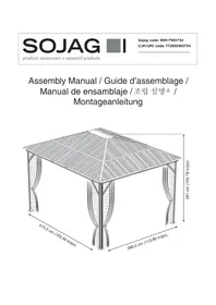 Notice Sojag VERONA Tente