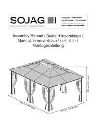 Notice Sojag MERIDIEN Tente