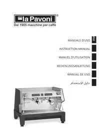 Notice LA PAVONI BAR T 2V Machine à café
