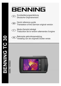 Notice BENNING TC 30 équipements de mesure