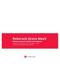 Notice ROBOROCK Q REVO MAXV Robot aspirador