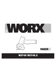 MakerX WX745.9 WORX
