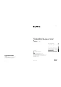Notice SONY PSS-650 Accessoire de projecteur