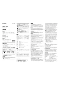 Notice SONY PCSA-B384S Système de vidéo conférence