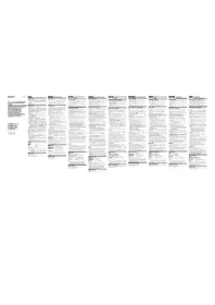 Notice SONY SV-MGS2T SSD