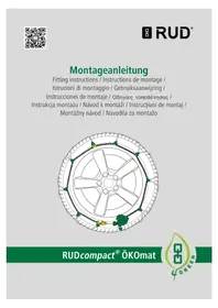Notice RUD RUDCOMPACT ÖKOMAT E120 Chaîne à neige