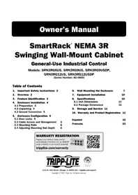 Notice Tripp Lite SRN3RR12US Serveur