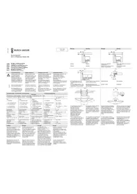 Notice Busch-Jaeger 6814 U Détecteur de mouvements