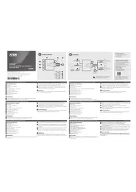 Notice ATEN CS22HF Commutateur