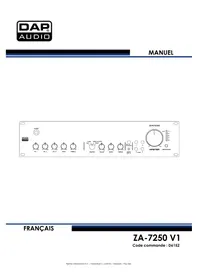 Notice DAP-Audio ZA-7250 Non catégorisé