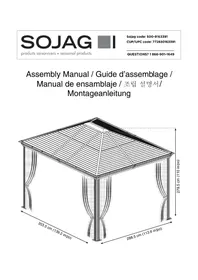 Notice Sojag MYKONOS Tente