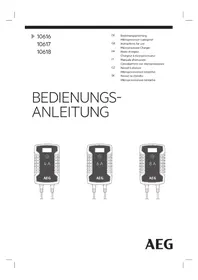Notice AEG LD4 Chargeur de piles