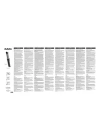 Notice BABYLISS CURL STYLER LUSTRE C115E Fer a boucler