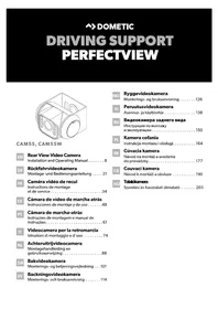 Notice DOMETIC PERFECTVIEW CAM 55NAV Caméra de recul