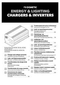 Notice DOMETIC PERFECTCHARGE DC 08 Chargeur de piles
