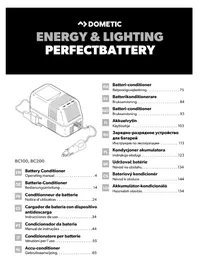 Notice DOMETIC PERFECTBATTERY BC 100 Chargeur de piles