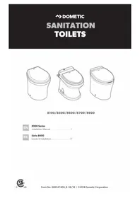 Notice DOMETIC MASTERFLUSH MF 8989 Toilette