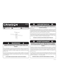 Notice Crimson ADC600 Non catégorisé