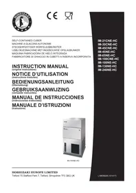Notice Hoshizaki IM-65NE-HC-LM103 Machine à glaçons