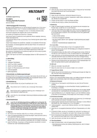 Notice VOLTCRAFT VC-200074 Chargeur de batterie