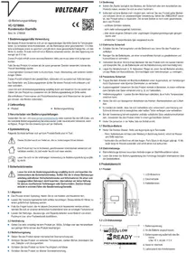 Notice VOLTCRAFT VC-12/1000A Chargeur de batterie
