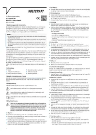 Notice VOLTCRAFT VC-JS-800A-WP Chargeur de batterie