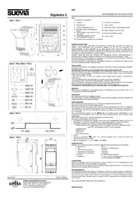 Notice Suevia DIGIASTRO 2 Commutateur
