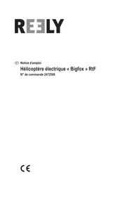 Notice Reely BIGFOX Jouet radiocommandé