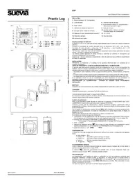Notice Suevia PRACTIC LOG Commutateur