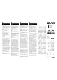 Notice Levenhuk BRUNO PLUS 20X80 Jumelles